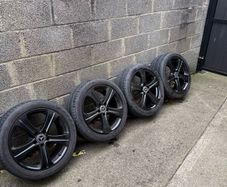 Mercedes Ecladd 5 spoke alloys