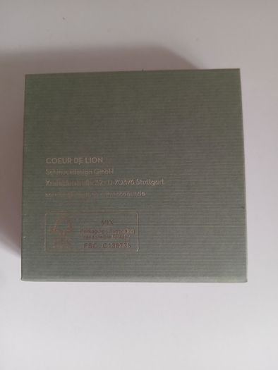 Coeur de Lion GeoCUBE Bracelet Swarovski Crystal Gold Tone 4905/30-1100 BNWT CAN POST