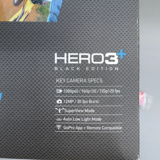 GoPro Hero 3+ Black Edition with waterproof housing