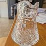 Vintage Cut glass water Jug Image 2