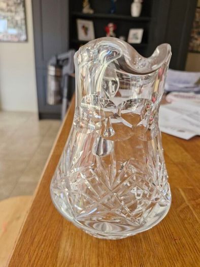 Vintage Cut glass water Jug