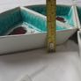 Italian Vintage & Unique Hand Painted Triangular Hors D'oeuvre/Tapas Dishes Image 7