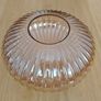 Ribbed glass pendant light shade. Image 2