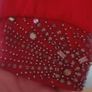 Wallis red long sleeve embroidered beaded blouse for women size UK18 EU46 Perfect condition  Postage included Image 2
