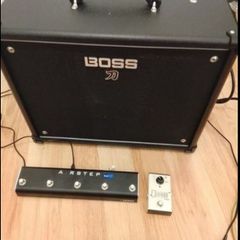 boss katana gen 3 50 watt amp /airstep pedal