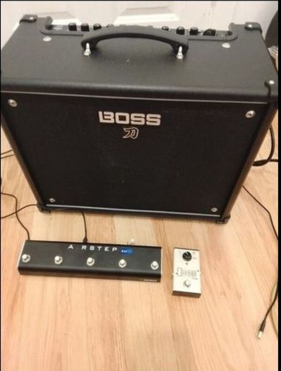 boss katana gen 3 50 watt amp /airstep pedal