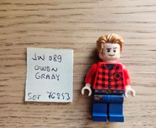 lego jw089 owen grady, set 76943