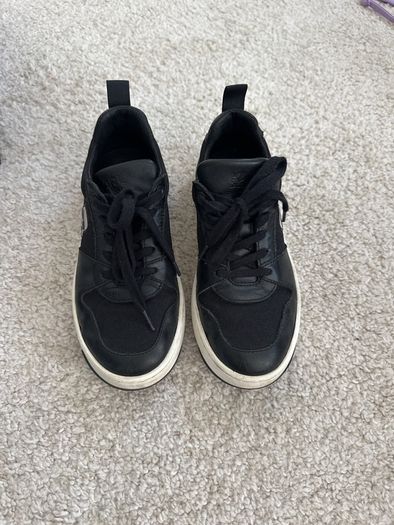 Karl Lagerfeld unisex real leather shoes (UK 1/Eu 33/21cm)