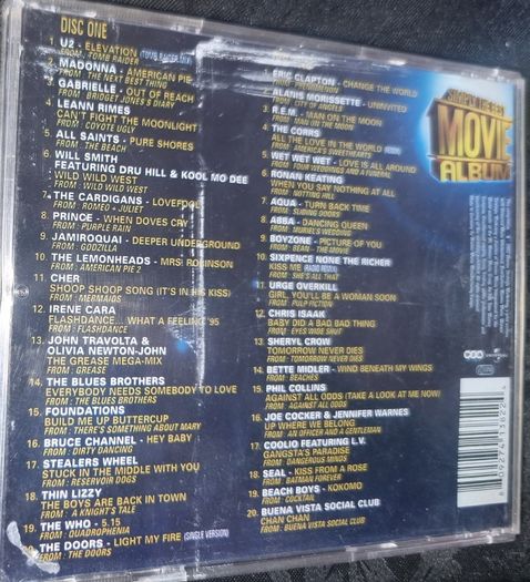 Simply The Best Movie Album 2 CD Set