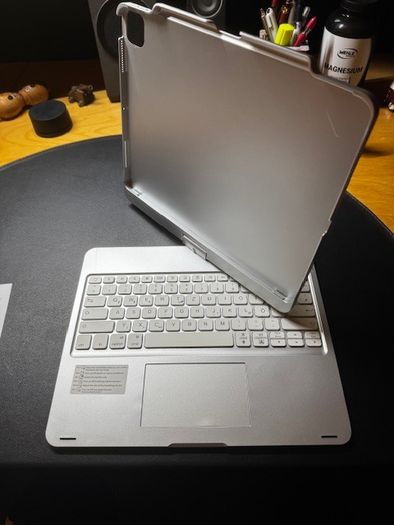 Keyboard case for iPad