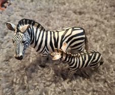 Schleich Zebra and Foal