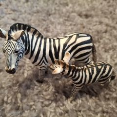Schleich Zebra and Foal