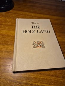 Vintage. This is The Holy Land. Fulton Sheen, Yousuf Karsh