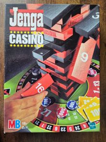 Jenga Casino Edition Board Game