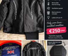 Ladies RST Motorcycle Jacket