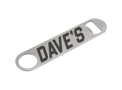 Personalised Stainless Steel Bottle Opener perfect dad's gifts