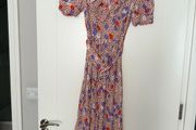 River Island Womens Floral Midi Dress - size UK 8