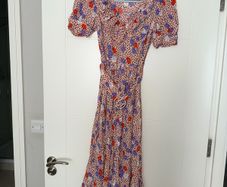 River Island Womens Floral Midi Dress - size UK 8