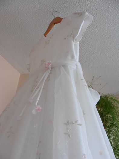communion dress and accessories