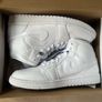 Air Jordan 1 mid Ladies white Boot Runners Image 2