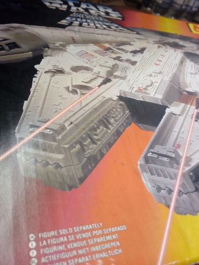 Star Wars Millennium Falcon (1995) and X-Wing (1995)