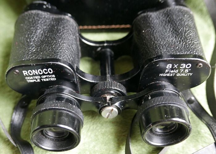 Vintage Japan Binoculars Ronoco 8 x 30