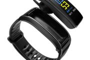 Bluetooth Color Headset Talk Smart band Bracelet heart rate monitor Sports Smart Watch Passometer Fitness Tracker Wristband