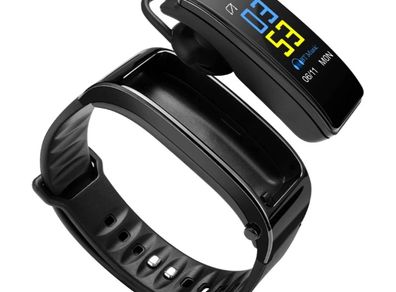 Bluetooth Color Headset Talk Smart band Bracelet heart rate monitor Sports Smart Watch Passometer Fitness Tracker Wristband