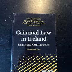 Criminal Law in Ireland: Cases and Commentary