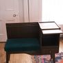 Vintage Mid-Century Modern Telephone Bench / Gossip Table (1960s) Image 5