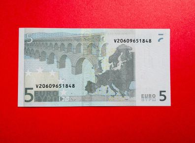 European Union  SPAIN    ( V ) 5 Euro. 2002. ( JCT ) plate Code MO16   Scarce ( Uncirculated )
