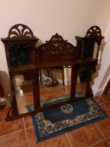 antique overmantle