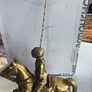 Solid Brass Figurine-medieval Knight On Horseback Is 4 Kg. Image 8