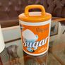 3 x Retro 50s 60s Multi Color Classic Tea Coffee Sugar Set Image 5
