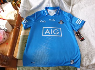 Dublin Gaelic Football Home Jersey 2020 to 2021 Large Adult Shirt O'Neills GAA