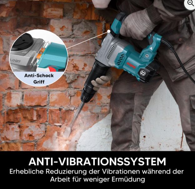 ENEACRO SDS-Max Demolition Hammer, Powerful 1300W