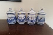 vintage spice pots