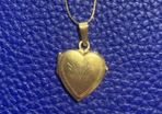 Gold Locket Pendant