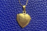 Gold Locket Pendant