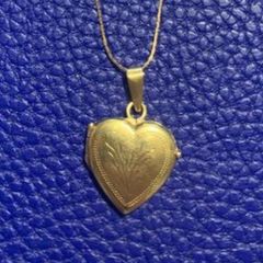 Gold Locket Pendant