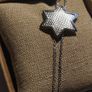 Six Pointed Star Lariat Necklace Image 4
