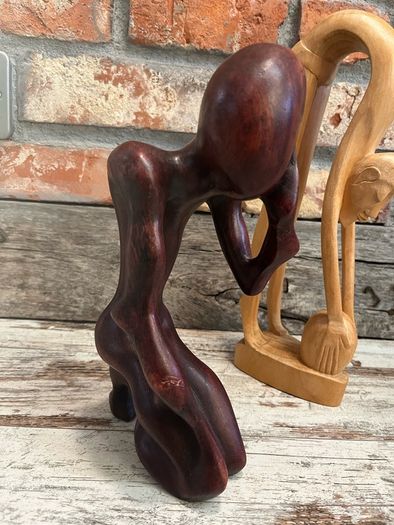 vintage wood carving