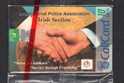 1998 Ireland 10 unit Car International Police Association (Schlumberger SC7) Card Mint in Packaging. Telecom Eireann Card Number 1208