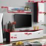 Living Room TV Wall Unit TV Furniture Set Wall Units For Living Room Modern Living Room TV Furniture Set Image 8