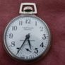Vintage Westclox Scotty Mechanical Manual Pocket Watch -  Works Well Image 2