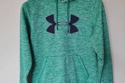 Under armour x storm hoodie Size small-medium green in like new condition