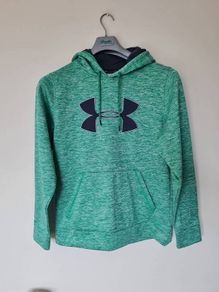 Under armour x storm hoodie Size small-medium green in like new condition