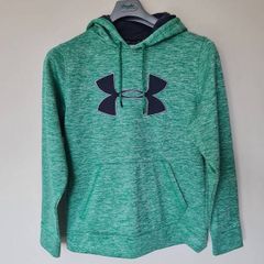 Under armour x storm hoodie Size small-medium green in like new condition