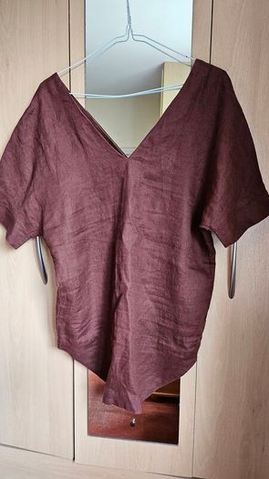 BNWT - M&S pure linen top UK 8