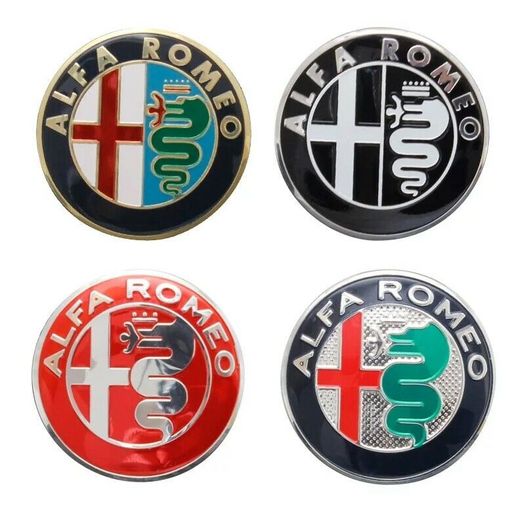 1pcs 40MM Steering Wheel Badge Emblem Sticker Auto Accessories for ALFA ROMEO